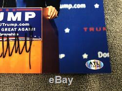 Donald Trump Signed Autographed 8x10 Photo President USA