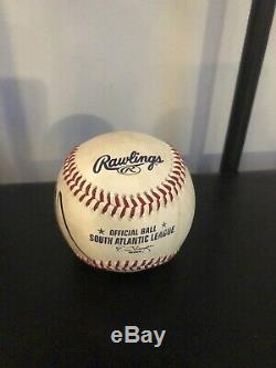 Donald Trump Signed Autographed Baseball Rawlings USA President