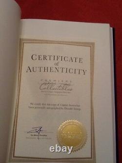 Donald Trump Signed Autographed Book Crippled America Limited Edition 1/1 Gop