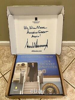 Donald Trump Signed Autographed Book Our Journey Together President SOLD OUT