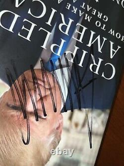 Donald Trump Signed Autographed Crippled America Book
