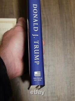 Donald Trump Signed / Autographed Crippled America Book! #5083