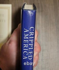 Donald Trump Signed / Autographed Crippled America Book! #5083