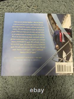 Donald Trump Signed Autographed OUR JOURNEY TOGETHER Hardcover Book RARE