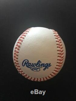 Donald Trump Signed Autographed Rawlings Official League Baseball GA LOA POTUS