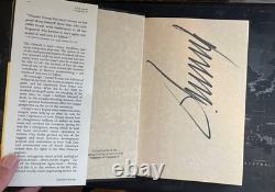 Donald Trump Signed Autographed The Art Of The Comeback Hardcover Book