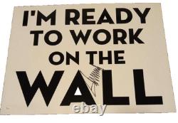 Donald Trump Signed BUILD THE WALL ONE OF A KIND February 19th 2016