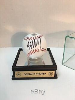 Donald Trump Signed Baseball