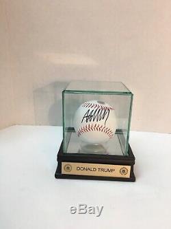 Donald Trump Signed Baseball
