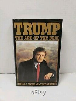Donald Trump Signed Book Art of the Deal 2016 Election Edition Autograph