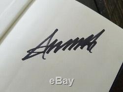 Donald Trump Signed Book Coa Autograph Crippled America