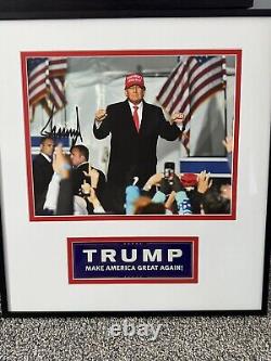 Donald Trump Signed Canvas