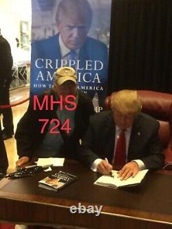 Donald Trump Signed Crippled America & Autographed In Person At Trump Tower