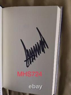 Donald Trump Signed Crippled America In Person At Trump Tower Nyc First Edition