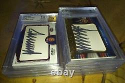 Donald Trump Signed Decision Auto Cut 7 CARD SET collection Decision 2016 BGS