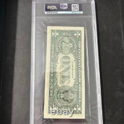 Donald Trump Signed Dollar Bill PSA/DNA Slabbed Auto Grade 10 President