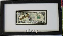 Donald Trump Signed First American Holohraphic Bill Beautiful Gold Ink