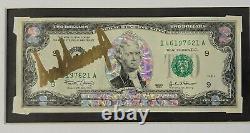 Donald Trump Signed First American Holohraphic Bill Beautiful Gold Ink