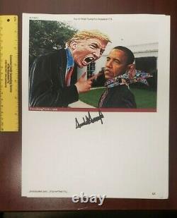 Donald Trump Signed Full Signature Autograph, 45th president