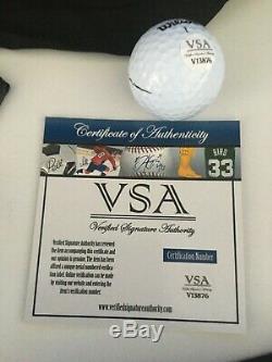 Donald Trump Signed Golf Ball COA