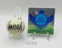 Donald Trump Signed Golf Ball With COA (3015253)