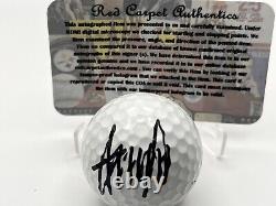 Donald Trump Signed Golf Ball Withcoa The Goat