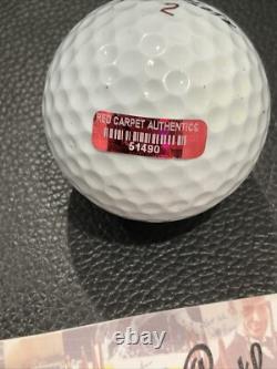 Donald Trump Signed Golf Ball with COA MAGA SIGNED GOLF BALL? With HOLO COA