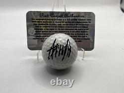 Donald Trump Signed Good Ball With Coa. The Goat