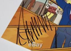 Donald Trump Signed JSA LOA Autographed 11x14 Photo Simpsons 45th President USA