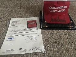 Donald Trump Signed MAGA Hat JSA Authenticated