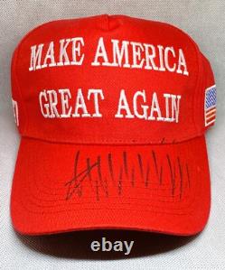 Donald Trump Signed MAGA Hat With COA