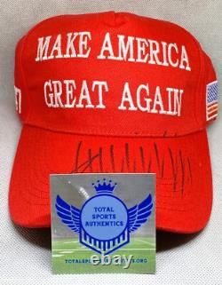 Donald Trump Signed MAGA Hat With COA