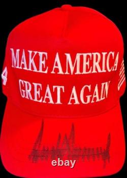 Donald Trump Signed MAGA President #45 Hat/Cap JSA COA withletter of authenticity