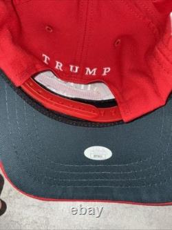 Donald Trump Signed MAGA Red Hat JSA COA Make American Great Again