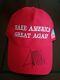 Donald Trump Signed Maga Hat Make America Great 2020 Hat New Coa