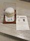 Donald Trump Signed Maga Hat White &gold, Beckett Cert. Trump Doral Sticker, Rare