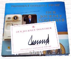 Donald Trump Signed Our Journey Together Book Autographed MAGA autograph auto