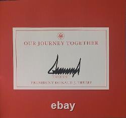 Donald Trump Signed Our Journey Together Book IN HAND / READY TO SHIP