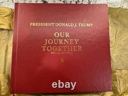 Donald Trump Signed Our Journey Together Special Edition Autographed -jsa Auth