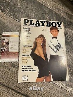 Donald Trump Signed Playboy Magazine JSA