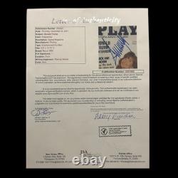 Donald Trump Signed Playboy Magazine JSA COA Full Letter Autograph US President