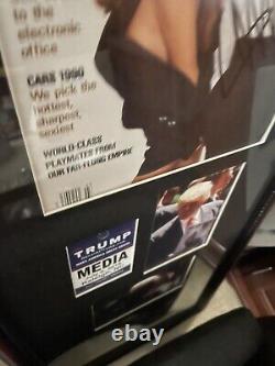 Donald Trump Signed Playboy Unframed With Proof Pics
