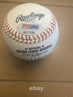 Donald Trump Signed Rawlings Mlb Baseball, Psa/dna Certified, Full Signature, Rare