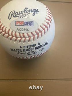 Donald Trump Signed Rawlings Mlb Baseball, Psa/dna Certified, Full Signature, Rare