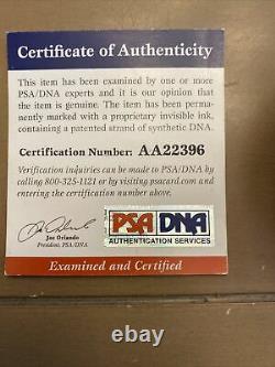 Donald Trump Signed Rawlings Mlb Baseball, Psa/dna Certified, Full Signature, Rare