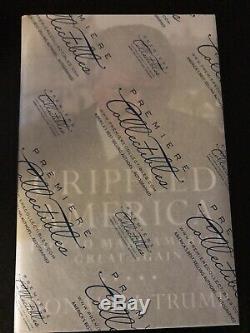 Donald Trump Signed & Sealed Crippled America book unopened Limited #/10,000