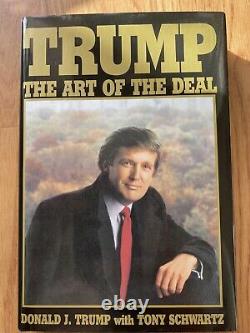 Donald Trump Signed The Art Of The Deal PSA / DNA
