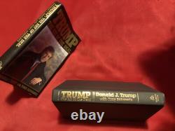 Donald Trump THE ART OF THE DEAL signed book