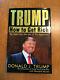 Donald Trump Trump How To Get Rich 1st Edition Signed Book