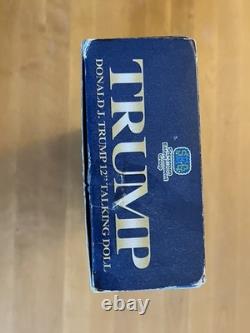 Donald Trump The Apprentice 2004 Autographed Signed 12 Inch Talking Doll works